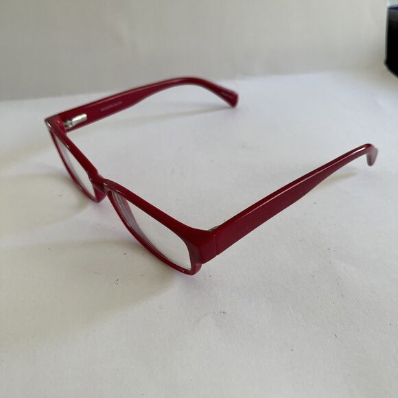 Modern Slck Eyeglasses  Designer Frames Only Red 51-17-140 - Picture 3 of 6